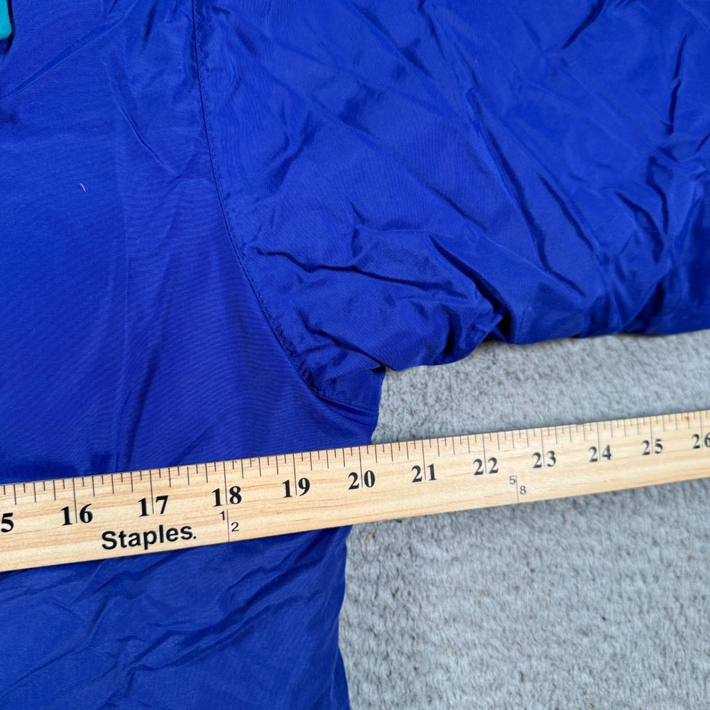 Vintage L.L.‎ Bean Penobscot Parka Jacket Womens Medium Blue Insulated Full Zip - Picture 6 of 8